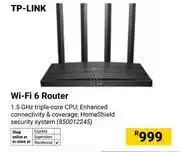 Builders Warehouse TP-Link WiFi 6 Router 850012245 offer