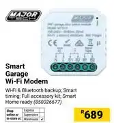 Builders Warehouse Major Tech Smart Garage WiFi Modem 850026677 offer