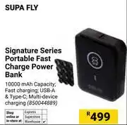 Builders Warehouse Supa Fly Signature Series Portable Fast Charge Power Bank 850044889 offer