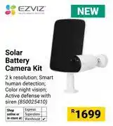 Builders Warehouse Ezviz Solar Battery Camera Kit 850025410 offer