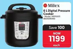 Makro Milex Digital Pressure Cooker offer