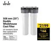 Builders Warehouse JoJo 508mm (20) Double Wholehouse Cast Filter 850030389 offer