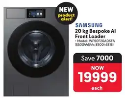 Makro Samsung Bespoke AI Front Loader offer
