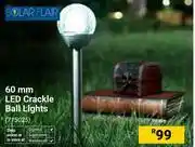 Builders Warehouse Solar Flair 60mm LED Crackle Ball Lights 715025 offer