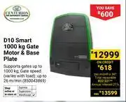 Builders Warehouse Centurion D10 Smart 1000Kg Gate Motor & Base Plate 850043869 offer