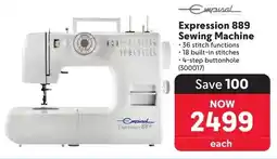 Makro Empisal Expression 889 Sewing Machine offer