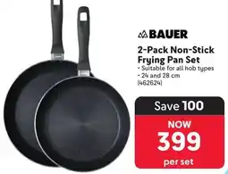 Makro Bauer Non-Stick Frying Pan Set offer