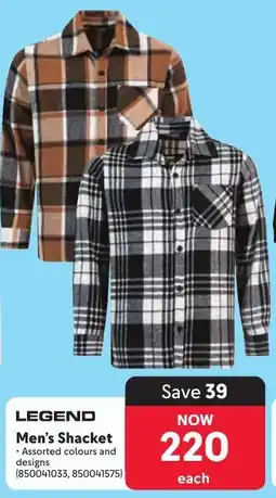 Makro Legend Men's Shacket offer