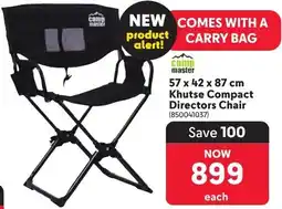 Makro Camp Master Khutse Compact Directors Chair offer