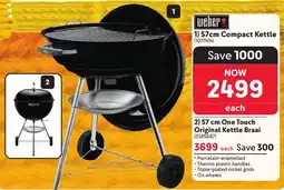 Makro Weber Compact Kettle offer