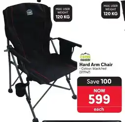 Makro Camp Master Hard Arm Chair offer