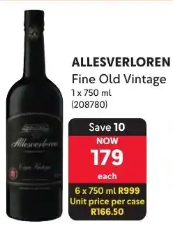 Makro Allesverloren Fine Old Vintage offer