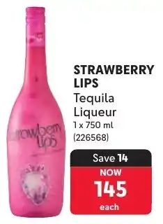Makro Strawberry Lips Tequila Liqueur offer