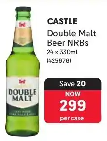 Makro Castle Double Malt Beer NRBs offer