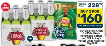 Pick n Pay Stella Artois Non-Returnable Bottles offer