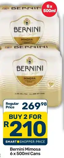 Pick n Pay Bernini Mimosa Cans offer