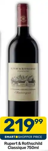 Pick n Pay Rupert & Rothschild Classique offer