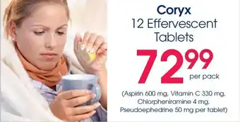 Coryx 12 Effervescent Tablets
