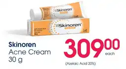 Clicks Skinoren Acne Cream offer