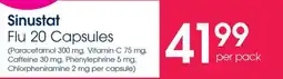 Clicks Sinustat Flu 20 Capsules offer