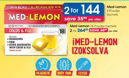 Clicks Med-Lemon 8 Powder Sachets offer