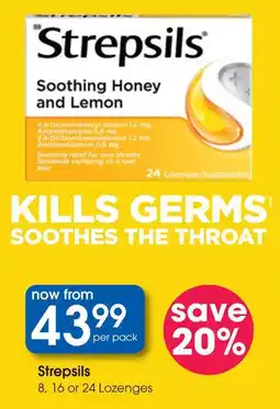 Clicks Strepsils Lozenges offer