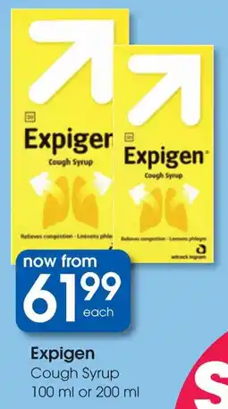 Clicks Expigen Cough Syrup offer