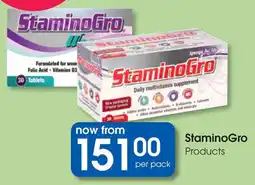 Clicks StaminoGro Products offer