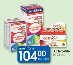 Clicks ActivoVite Products offer
