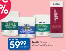Clicks ReVite Omega or Magnesium Products offer