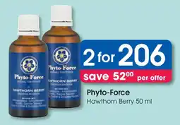 Clicks Phyto-Force Hawthorn Berry offer
