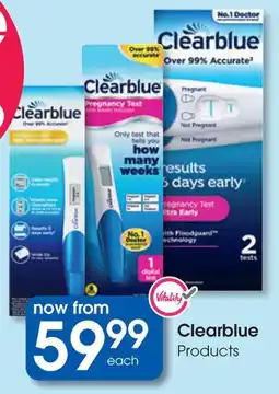 Clicks Clearblue Products offer