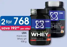 Clicks USN Hardcore Whey gH offer