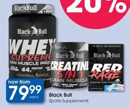 Clicks Black Bull Sports Supplements offer