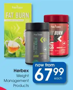 Clicks Herbex Weight Management Products offer