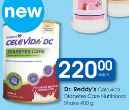 Clicks Dr. Reddy's Celevida Diabetes Care Nutritional Shake offer