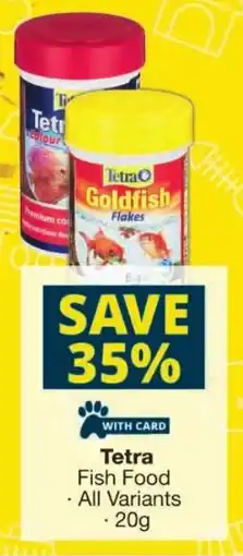 Checkers Tetra Fish Food offer