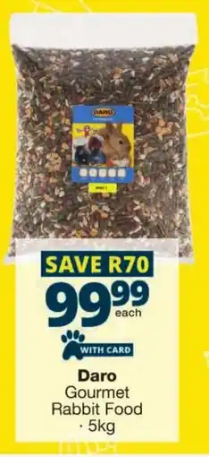 Checkers Daro Gourmet Rabbit Food offer