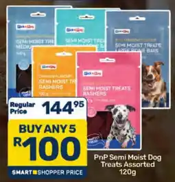 Pick n Pay PnP Semi Moist Dog Treats Assorted offer