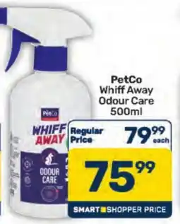 Pick n Pay PetCo Whiff Away Odour Care offer