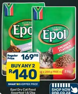 Pick n Pay Epol Dry Cat Food Assorted offer