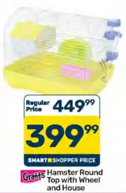 Pick n Pay Grants Hamster Round Top with Wheel and House offer