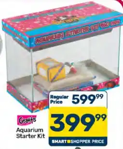 Pick n Pay Grants Aquarium Starter Kit offer