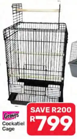 Pick n Pay Grants Cockatiel Cage offer