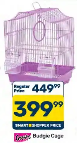 Pick n Pay Grants Budgie Cage offer