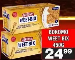 Advance Cash n Carry Bokomo Weet Bix-450g offer