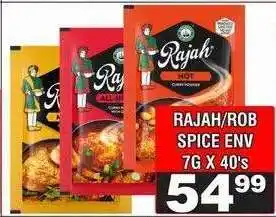 Advance Cash n Carry RAJAH/ROB SPICE ENV 7G X 40's offer
