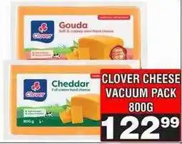 Advance Cash n Carry Clover Cheese Vacuum Pack 800g offer