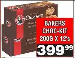 Advance Cash n Carry BAKERS CHOC-KIT 200G X 12's offer