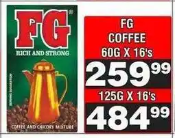 Advance Cash n Carry FG COFFEE 60G X 16's offer